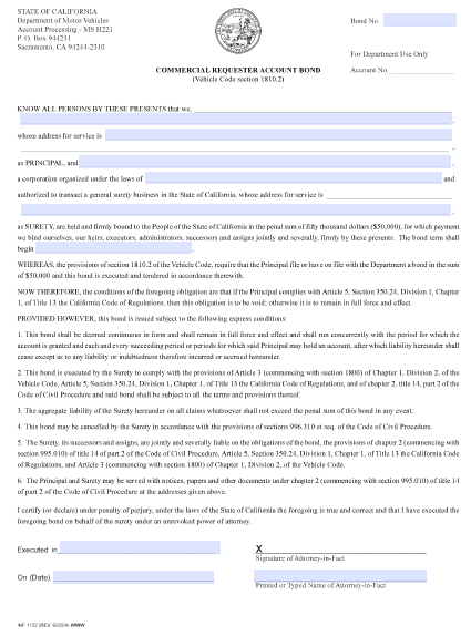 California Commercial Requester Account Image