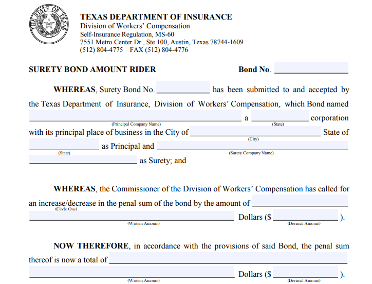 rcmd surety bond