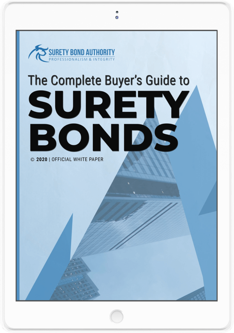 FREE EBook | The Complete Buyer's Guide To Surety Bonds